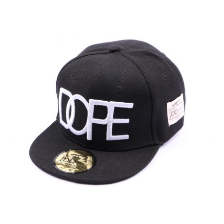 Casquette Snapback Enfant Dope Noire jusqu'à 8ans ANCIENNES COLLECTIONS divers