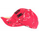 Casquette ICON Rouge et Noire Streetwear Design Baseball Fyck CASQUETTES Hip Hop Honour