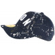 Casquette ICON Bleu Marine et Blanche Streetwear Design Baseball Fyck CASQUETTES Hip Hop Honour