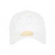 Casquette ICON Blanche Design Streetwear Fashion Baseball Fyck CASQUETTES Hip Hop Honour