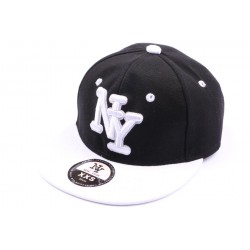 Casquette Snapback NY Noir et blanche enfant à partir de 8 ans ANCIENNES COLLECTIONS divers