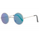 Lunettes de Soleil Miroir Bleu Rondes Fashion Homme et Femme Ocfy LUNETTES SOLEIL Eye Wear