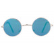 Lunettes de Soleil Miroir Bleu Rondes Fashion Homme et Femme Ocfy LUNETTES SOLEIL Eye Wear