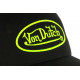 Casquette Von Dutch Vert Fluo et Noire Filet Baseball Neo CASQUETTES VON DUTCH