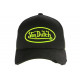 Casquette Von Dutch Vert Fluo et Noire Filet Baseball Neo CASQUETTES VON DUTCH