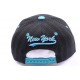 Casquette Snapback NY Noire et Bleu enfant à partir de 8 ans ANCIENNES COLLECTIONS divers