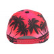 Casquette Enfant Rouge et Noire Palmiers Fashion Baseball NY Tropyk 7 a 12 ans Casquette Enfant Hip Hop Honour