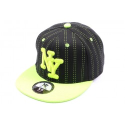 Casquette Snapback NY noire et jaune pour enfant à partir de 8 ans ANCIENNES COLLECTIONS divers