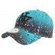 Casquette NY Bleue et Noire Design Tags Streetwear Baseball Vawa ANCIENNES COLLECTIONS divers