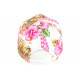 Casquette NY Strass Rose Fleurs tropicales Fashion Baseball Hawaï ANCIENNES COLLECTIONS divers