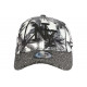 Casquette NY Strass Blanche Palmiers Noirs tropicale Fashion Baseball Hawaï CASQUETTES Hip Hop Honour