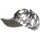 Casquette NY Strass Blanche Palmiers Noirs tropicale Fashion Baseball Hawaï CASQUETTES Hip Hop Honour