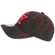 Casquette Enfant Rouge et Noire Eklyr Originale NY Baseball de 7 à 12 ans Casquette Enfant Hip Hop Honour