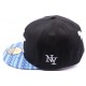 Casquette Snapback NY Noir et ciel enfant à partir de 8 ans ANCIENNES COLLECTIONS divers