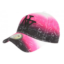 Casquette NY Rose et Noire Street Jungle Design Streetwear Baseball CASQUETTES Hip Hop Honour