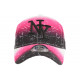 Casquette NY Rose et Noire Street Jungle Design Streetwear Baseball CASQUETTES Hip Hop Honour