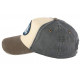 Casquette Enfant Von Dutch Grise Beige Jack Baseball de 6 à 11 ans Casquette Enfant VON DUTCH