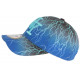 Casquette Enfant Bleue design Original Eklyr NY Baseball de 7 à 12 ans Casquette Enfant Hip Hop Honour