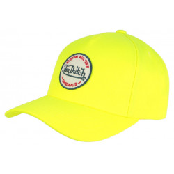 Casquette Von Dutch Jaune Yellow Custom baseball CASQUETTES VON DUTCH