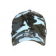 Casquette Enfant Camouflage Bleue Noire Militaire Baseball NY Chief 7 à 12 ans Casquette Enfant Hip Hop Honour