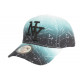 Casquette Enfant Grise et Blanche Originale Lyniz NY Baseball de 7 a 12 ans Casquette Enfant Hip Hop Honour