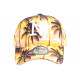 Casquette Enfant Jaune et Noire Print Palmiers NY Baseball Sunrise 7 a 12 ans ANCIENNES COLLECTIONS divers