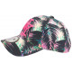 Casquette Enfant Rose et Noire Palmiers Tropicale NY Baseball Sunrise 7 a 12 ans ANCIENNES COLLECTIONS divers