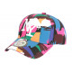 Casquette Enfant Rose et Bleue Design Original Baseball Arlek de 7 a 11 ans Casquette Enfant Hip Hop Honour