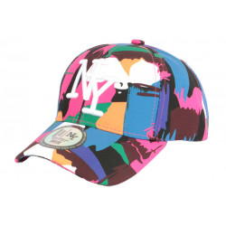 Casquette Enfant Rose et Bleue Design Original Baseball Arlek de 7 a 11 ans Casquette Enfant Hip Hop Honour