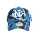 Casquette Enfant Bleue et Noire Print Original Baseball Arlek de 7 a 11 ans Casquette Enfant Hip Hop Honour