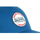 Casquette Von Dutch Bleu Col Custom baseball CASQUETTES VON DUTCH