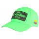 Casquette El Patron Vert Fluo Strass Noir Medellin Colombia Baseball CASQUETTES SKR