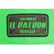 Casquette El Patron Vert Fluo Strass Noir Medellin Colombia Baseball CASQUETTES SKR