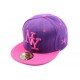 Casquette Snapback NY Violet et Rose enfant à partir de 8 ans ANCIENNES COLLECTIONS divers