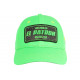 Casquette El Patron Vert Fluo Strass Noir Medellin Colombia Baseball CASQUETTES SKR