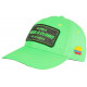 Casquette Plata o Plomo Vert Fluo et Strass Noir Colombia Baseball CASQUETTES SKR