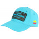 Casquette Plata o Plomo Bleu Fluo et Strass Noir Colombia Baseball CASQUETTES SKR