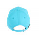 Casquette Plata o Plomo Bleu Fluo et Strass Noir Colombia Baseball CASQUETTES SKR