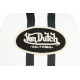 Casquette Von Dutch Blanche et Noire Filet Baseball Custom Stripe CASQUETTES VON DUTCH