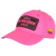 Casquette El Patron Rose Fluo Strass Noir Medellin Colombia Baseball CASQUETTES SKR