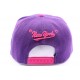 Casquette Snapback NY Violet et Rose enfant à partir de 8 ans ANCIENNES COLLECTIONS divers