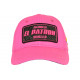 Casquette El Patron Rose Fluo Strass Noir Medellin Colombia Baseball CASQUETTES SKR