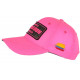 Casquette El Patron Rose Fluo Strass Noir Medellin Colombia Baseball CASQUETTES SKR