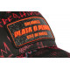 Casquette Plata o Plomo Noire et Rouge Design Streetwear Colombia Baseball CASQUETTES SKR