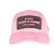 Casquette Plata o Plomo Rose et Blanche Strass Streetwear Colombia Baseball CASQUETTES SKR