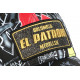 Casquette El Patron Noire et Dorée Strass Print Streetwear Colombia Baseball CASQUETTES SKR