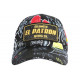 Casquette El Patron Noire et Dorée Strass Print Streetwear Colombia Baseball CASQUETTES SKR