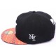 Casquette Snapback NY Noire imprimé enfant à partir de 8 ans ANCIENNES COLLECTIONS divers