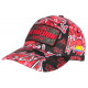 Casquette El Patron Rouge Noire Medellin Streetwear Fashion Baseball Colombia CASQUETTES SKR