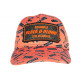 Casquette Plata o Plomo Orange et Blanche Strass Fashion Colombia Baseball CASQUETTES SKR